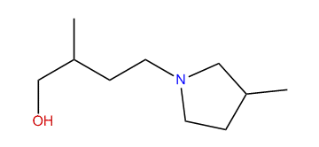 2-Methyl-4-(3-methylpyrrolidin-1-yl)-butan-1-ol