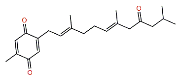(E,E)-2-Methyl-5-(3,7,11-trimethyl-9-oxo-2,6-dodecadienyl)-1,4-benzoquinone