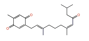 (E,Z)-2-Methyl-5-(3,7,11-trimethyl-9-oxo-2,7-dodecadienyl)-1,4-benzoquinone