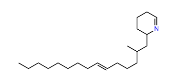 2-Methyl-6-pentadecenyl-6-piperidene