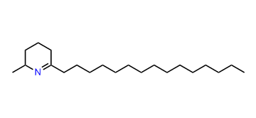 2-Methyl-6-pentadecyl-1,6-piperideine