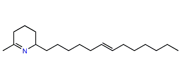 2-Methyl-6-tridecenyl-1,2-piperideine