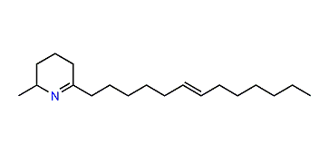 2-Methyl-6-tridecenyl-1,6-piperideine