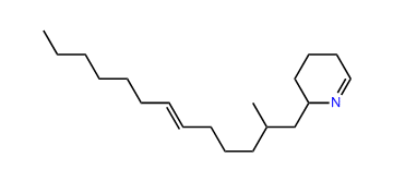 2-Methyl-6-tridecenyl-6-piperidene