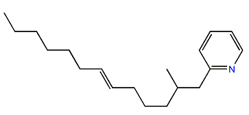 2-Methyl-6-tridecenylpyridine
