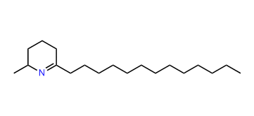 2-Methyl-6-tridecyl-1,6-piperideine