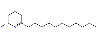 2-Methyl-6-undecyl-1,6-piperideine
