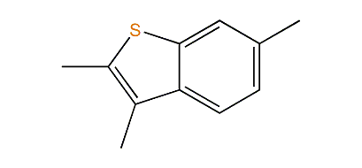 2,3,6-Trimethylbenzothiophene