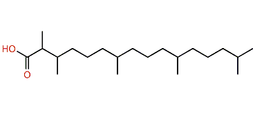 2,3,7,11,15-Pentamethylhexadecanoic acid