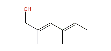 (E,E)-2,4-Dimethyl-2,4-hexadien-1-ol