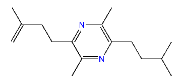 2,5-Dimethyl-3-isopentenyl-6-isopentylpyrazine
