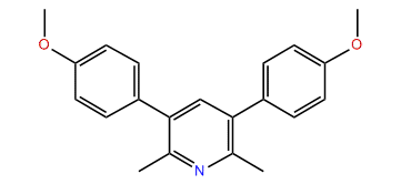2,6-Dimethyl-3,5-di(4-methoxyphenyl)-pyridine
