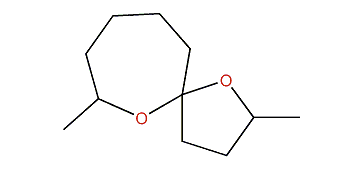 2,7-Dimethyl-1,6-dioxaspiro[4.6]undecane