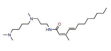 (13Z,15E)-2,7,14-Trimethyl-2,7,11-triaza-13,15-tricosadien-12-one