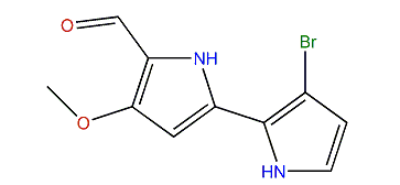 3'-Bromo-4-methoxy-2,2'-bipyrrole-5-carboxaldehyde