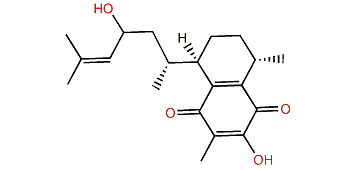 3,14-Dihydroxy-1(6),3,15-bifloratriene-2,5-dione