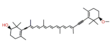 3,4,3',4'-Tetradehydro-2'-methoxy-beta,beta-caroten-2-ol