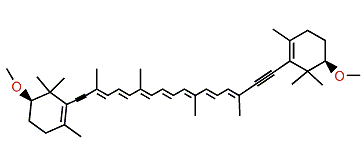 3,4,3',4'-Tetradehydro-2,2'-dimethoxy-beta,beta-carotene