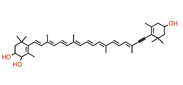 3,4,3'-Trihydroxy-7',8'-didehydro-beta-carotene