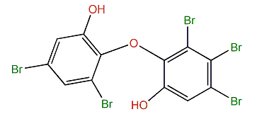 3,4,5-Tribromo-2-(2,4-dibromo-6-hydroxyphenoxy)-phenol