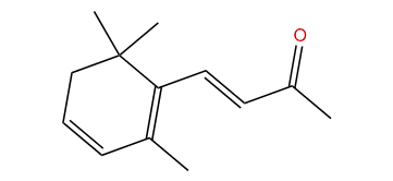4-(2,6,6-Trimethyl-1,3-cyclohexadien-1-yl)-3-buten-2-one