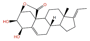 3,4-Dihydroxypregna-5,17-dien-19,2-olide