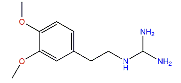 3,4-Dimethoxyphenethyl-b-guanidine