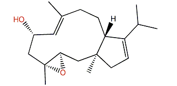 3,4-Epoxy-7,12-dolabelladien-6-ol