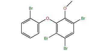 3,5,6-Tribromo-1-(2'-bromophenoxy)-2-methoxybenzene
