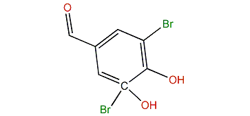 3,5-Dibromo-4,5-dihydroxybenzaldehyde