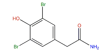 3,5-Dibromo-4-hydroxyphenylacetamide