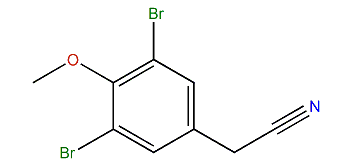 3,5-Dibromo-4-methoxyphenylacetonitrile