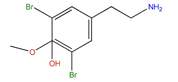 3,5-Dibromo-4-methoxytyramine