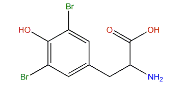 2-Amino-3-(3,5-dibromo-4-hydroxyphenyl)-propanoic acid