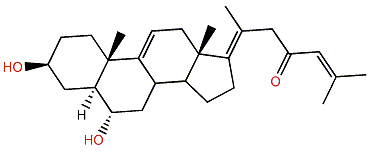 (Z)-3,6-Dihydroxy-5a-cholesta-9(11),17(20),24-trien-23-one
