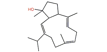 3,7-Cyclo-1,8,11-cembratrien-4-ol