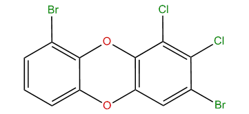 3,9-Dibromo-1,6-dichlorodibenzo-p-dioxin