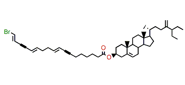 (E,E)-3-O-(18-Bromo-9,17-octadecadien-5,7,15-triynoyl)-xestosterol