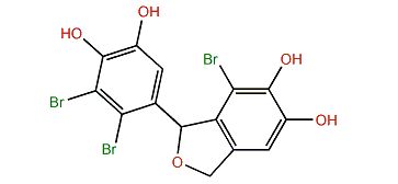 3-(2,3-Dibromo-4,5-dihydroxyphenyl)-4-bromo-5,6-dihydroxy-1,3-dihydroisobenzofuran