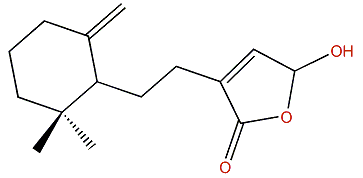 3-[2-(2,2-Dimethyl-6-methylidenecyclohexyl)-ethyl]-5-hydroxyfuran-2(5H)-one