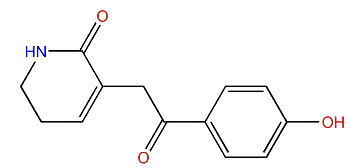 3-(2-(4-Hydroxyphenyl)-2-oxoethyl)-5,6-dihydropyridin-2(1H)-one