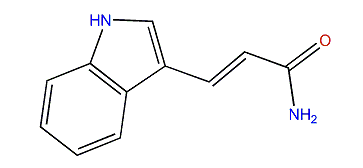3-(1H-Indol-3-yl)-2-propenamide