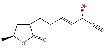 (5R,5'S)-3-(5-Hydroxy-3-hepten-6-ynyl)-5-methyl-2(5H)-furanone