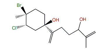 (2S,3S,6R)-3-Bromo-2-chloro-2,3-dihydro-6,10-dihydroxy-b-bisabolene