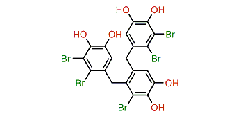 3-Bromo-4,5-bis(2,3-dibromo-4,5-dihydroxybenzyl)-pyrocatechol
