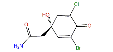 3-Bromo-5-chloroverongiaquinol