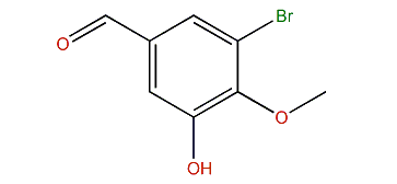 3-Bromo-5-hydroxy-4-methoxybenzaldehyde