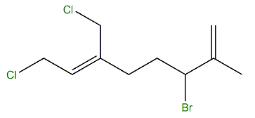 (Z)-3-Bromo-8-chloro-6-chloromethyl-2-methyl-1,6-octadiene