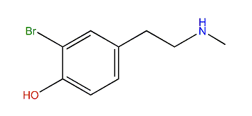 3-Bromo-N-methyltyramine