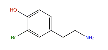2-(3-Bromo-4-hydroxyphenyl)-ethylamine
